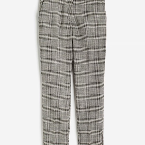 H&M Beige Plaid Slacks - Picture 1 of 7